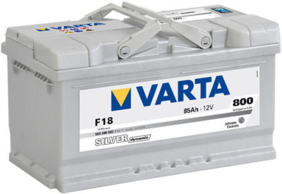 Аккумулятор Varta Silver Dynamic F18 80Ah 800A 315x175x175 "- +"